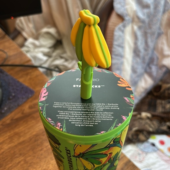 FARM Rio x Starbucks Board Banana 24oz Tumbler - Picture 3 of 4